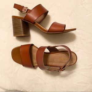 Brown Chunky Heels